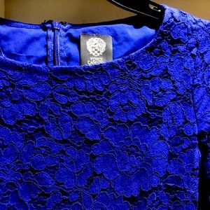 Holiday dress by Vince Camuto (size 2) is available for $20.